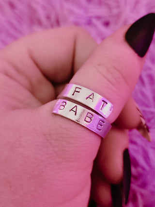Fat Stamp-ment Ring
