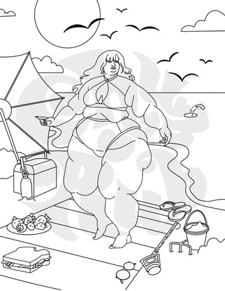 Fat Magic Coloring Book