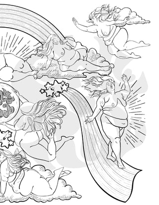 🚨 DIGITAL DOWNLOAD 🚨 - Fat Magic Coloring Book