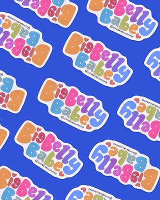 Big Belly Babe Magnet