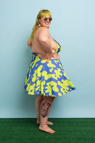 Slime Circle Skater Skirt