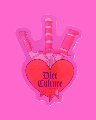 Death to Diet Culture Acrylic Pin