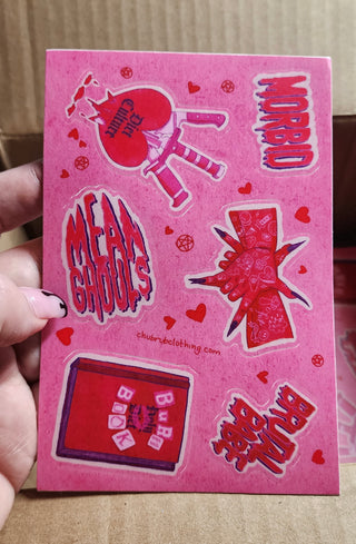 Mean Ghouls Sticker Sheet