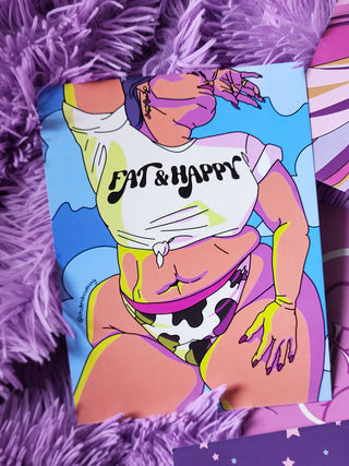 Fat Babes Postcard Pack