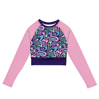 Hearts-a-Swirl All Hearts Pastel Crop Top