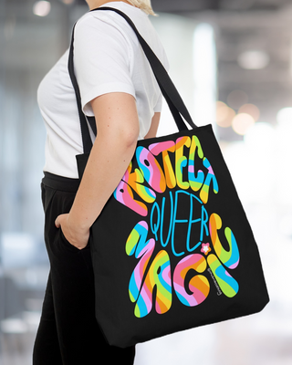 Protect Queer Magic Tote Bag