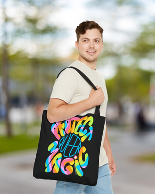 Protect Queer Magic Tote Bag