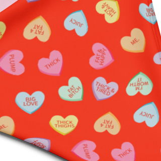 Fat Lover Red String Bikini Bottom