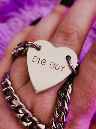 Fat Valentine Big Heart Bracelet