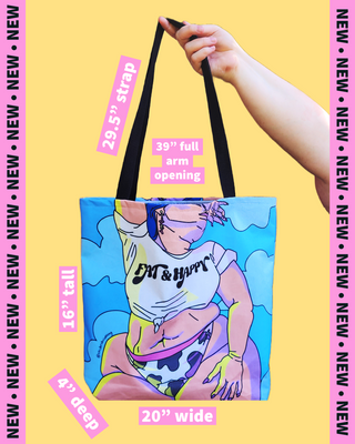 Fat and Happy Tote Bag