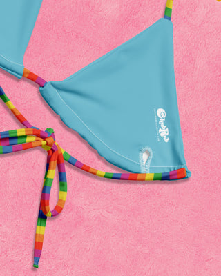 Pride Day Afternoon String Bikini Top