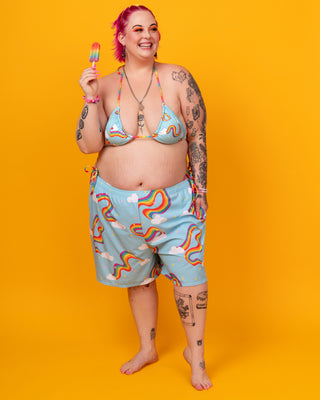 Pride Day Afternoon String Bikini Top