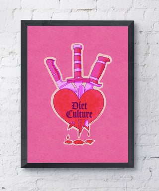 Diet Culture Art Print