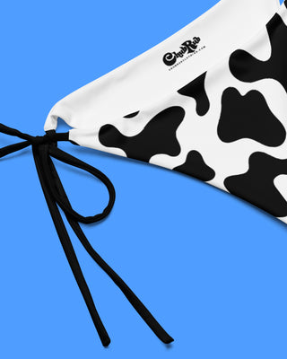 Cow Now String Bikini Bottom