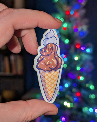 Fat Holiday Sticker Box