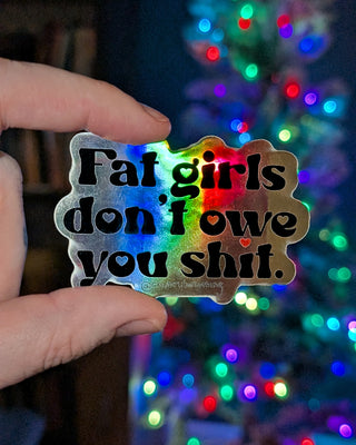 Fat Holiday Sticker Box