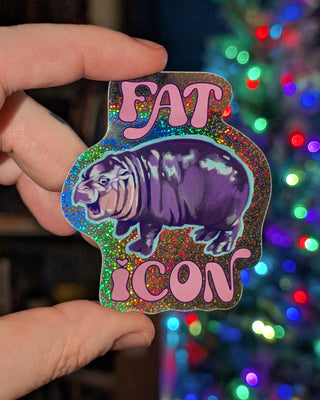 Fat Holiday Sticker Box