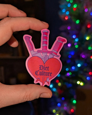 Fat Holiday Sticker Box