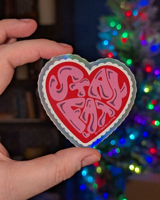 Fat Holiday Sticker Box