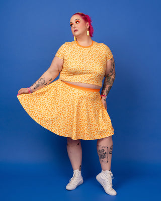 Mac -n- Cheese Circle Skirt