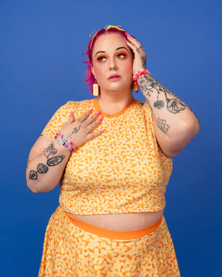 Mac -n- Cheese Crop Top