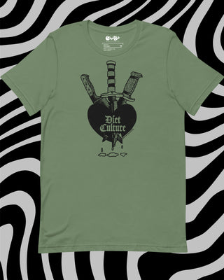 LIMITED EDITION Death to Diet Culture OLIVE Tee