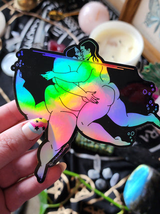 Perfect Moment Holographic Sticker