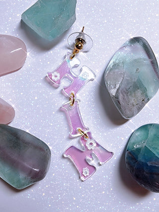 Pronoun Earrings